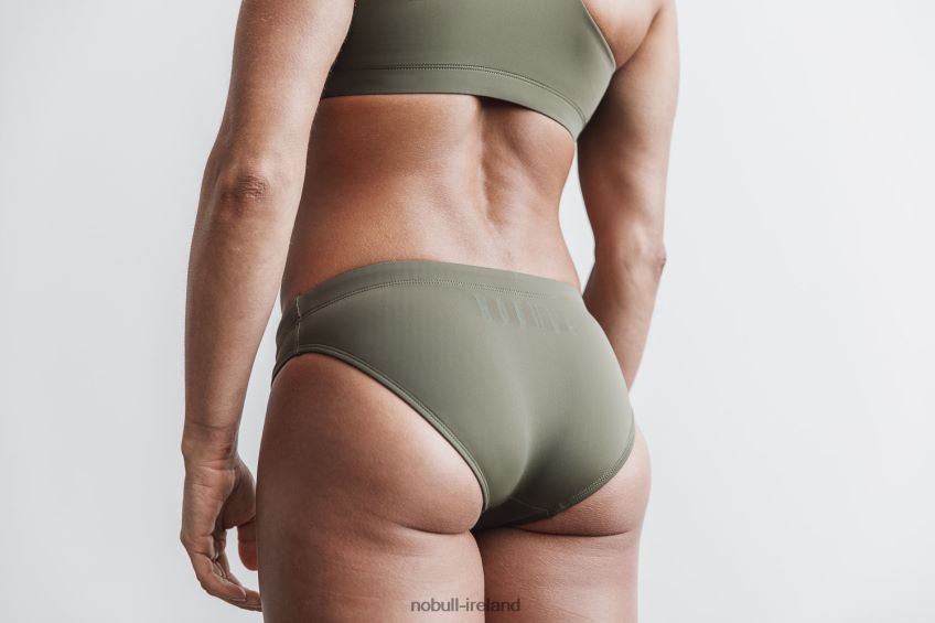 NOBULL N68P2P1831Women's Swim Bottom Army