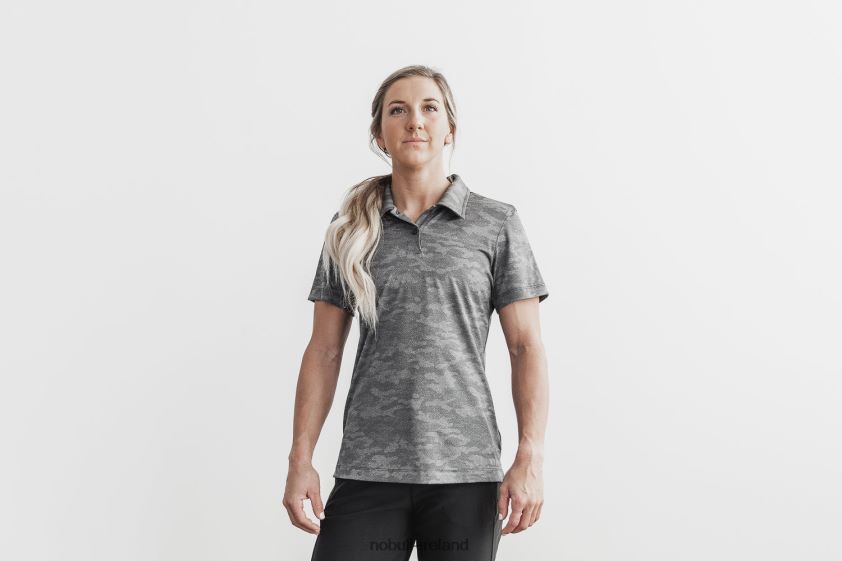 Lightweight Textured Polo Nobull Women BRX6B61330