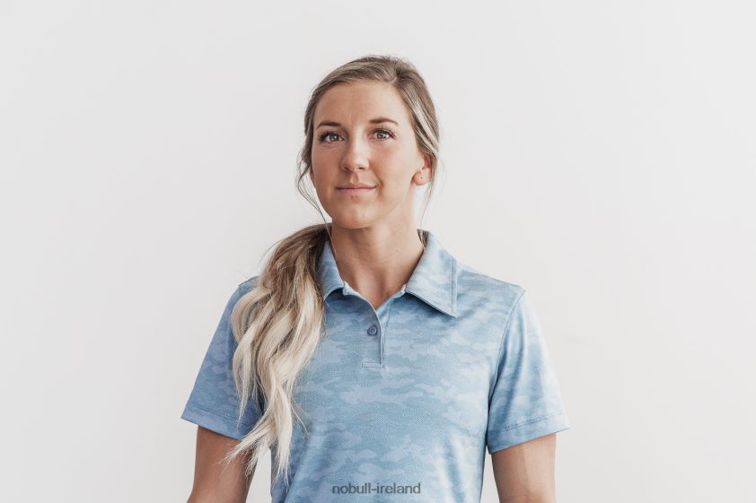 Lightweight Textured Polo Nobull Women BRX6B61331