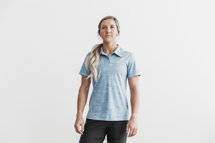 Lightweight Textured Polo Nobull Women BRX6B61331