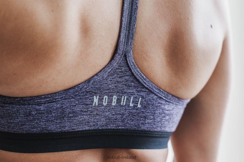 NOBULL N68P2P1857V-Neck Sports Bra (Matte)