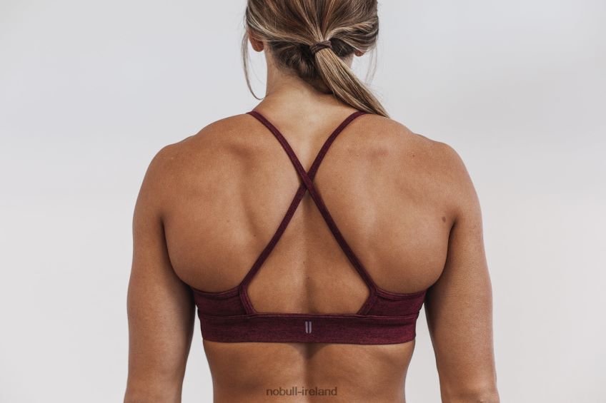 NOBULL N68P2P1909High-Neck Sports Bra (Plush Heather)