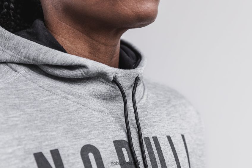 NOBULL N68P2P1942Women's Hoodie Grey