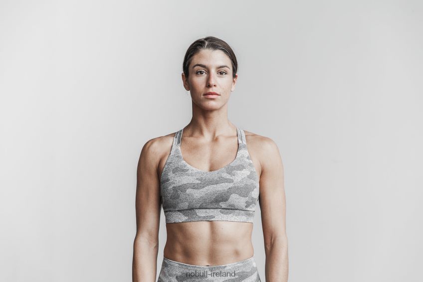 NOBULL N68P2P1952Pace Sports Bra (Plush Heather)