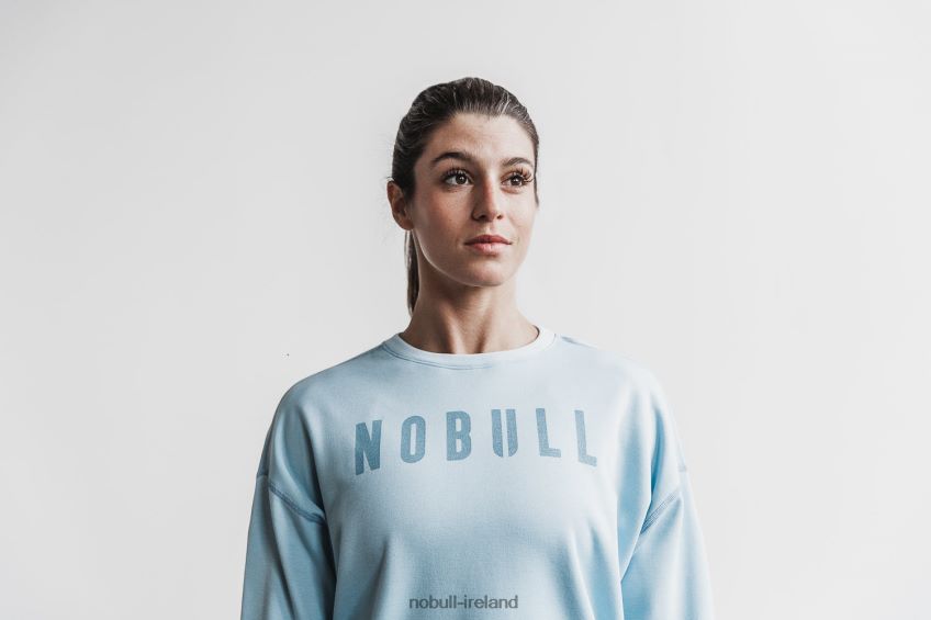 NOBULL N68P2P1970Women's Crew Sweatshirt Ice