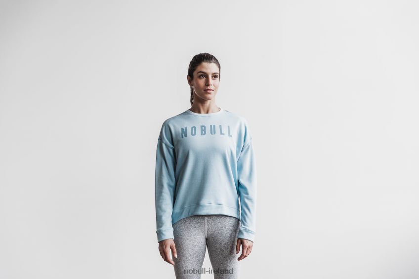 NOBULL N68P2P1970Women's Crew Sweatshirt Ice