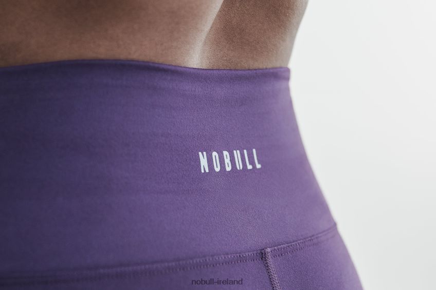 NOBULL N68P2P1987High-Rise Short 6 (Matte) Plum