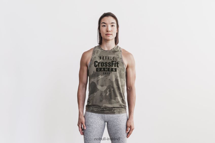 NOBULL N68P2P1995Women's Crossfit Games 2022 High-Neck Tank Rock