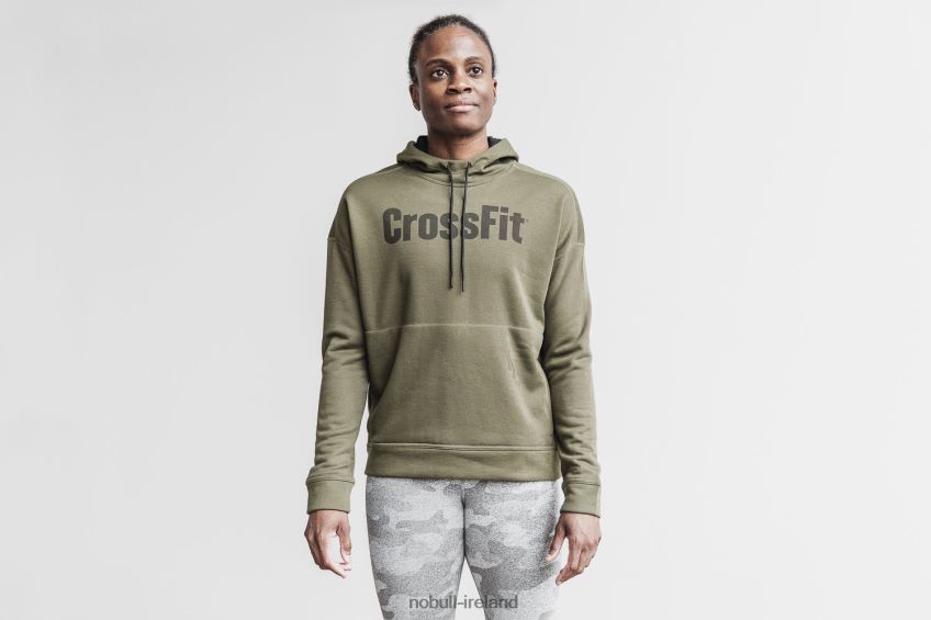 NOBULL N68P2P2076Women's Crossfit Hoodie Army