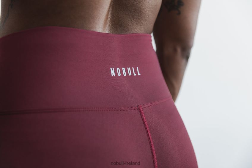 NOBULL N68P2P2135High-Rise Crop (Matte) Cabernet