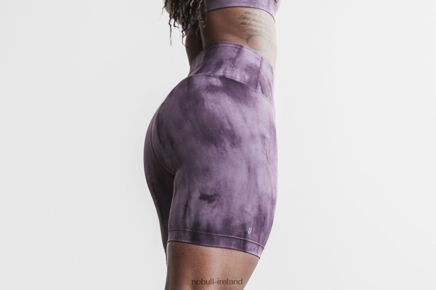 NOBULL N68P2P2151High-Rise Short 6 (Tie-Dye) Nightshade