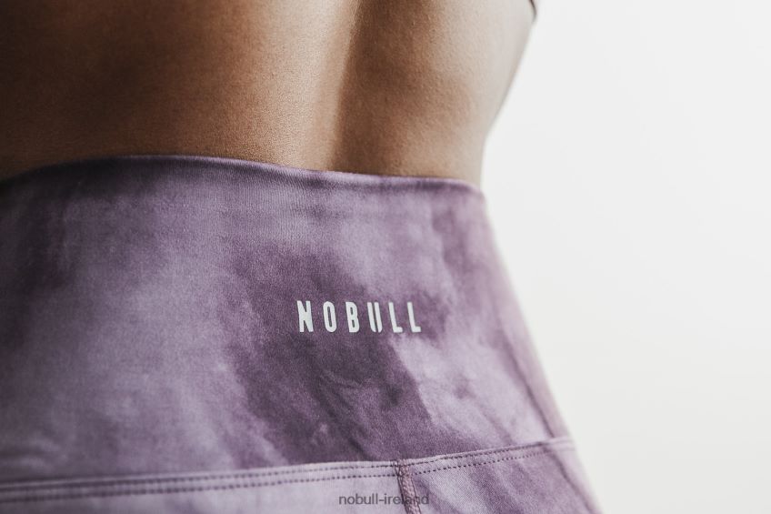 NOBULL N68P2P2151High-Rise Short 6 (Tie-Dye) Nightshade