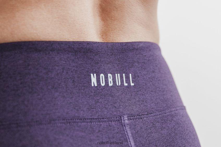 NOBULL N68P2P2184Mid-Rise Short 2 (Plush Heather)