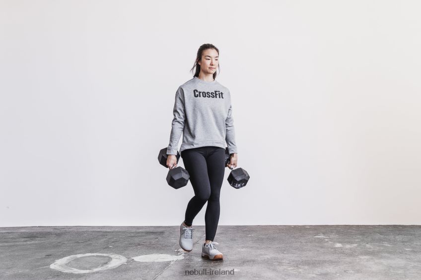 NOBULL N68P2P2252Women's Crossfit Crew Sweatshirt Grey