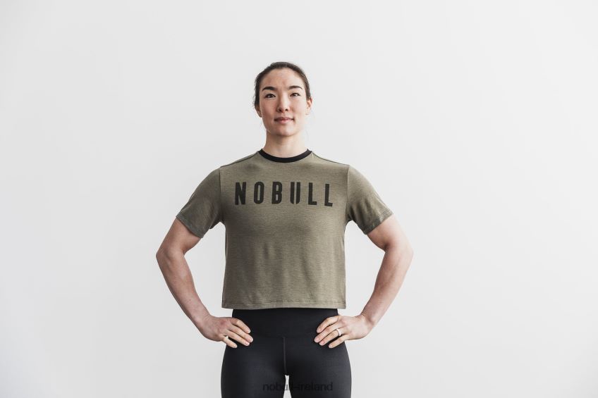 NOBULL N68P2P2277Women's Boxy Tee Army