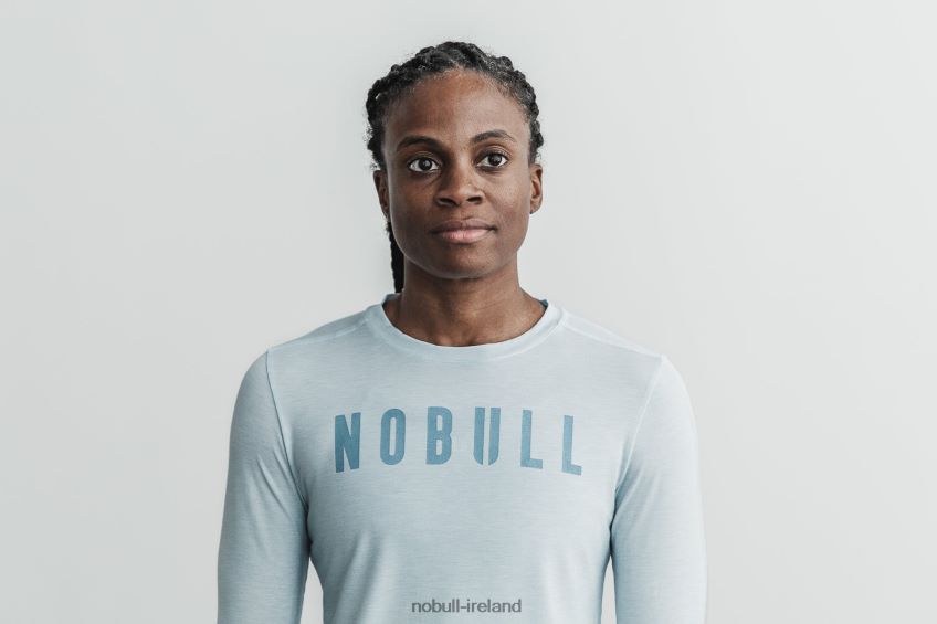 NOBULL N68P2P2375Women's Long Sleeve Tee Ice