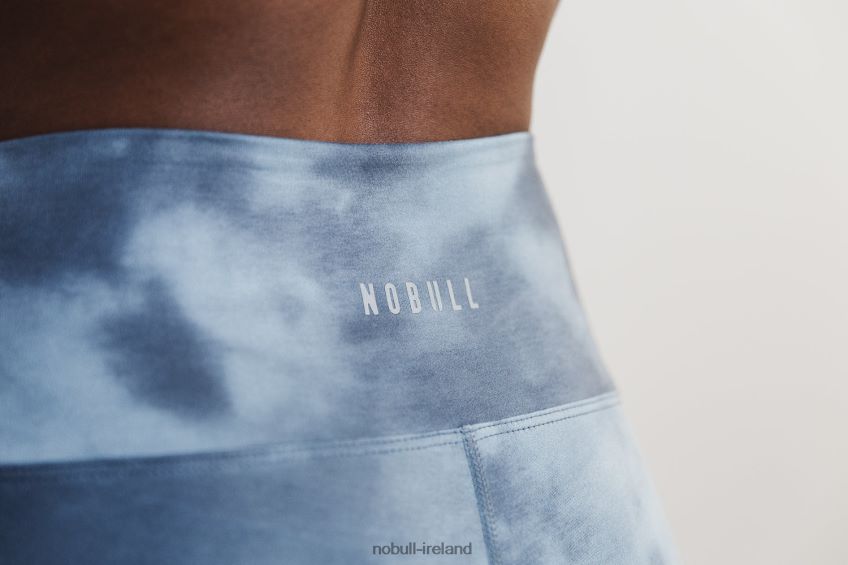 NOBULL N68P2P2634High-Rise Tight (Tie-Dye) Slate