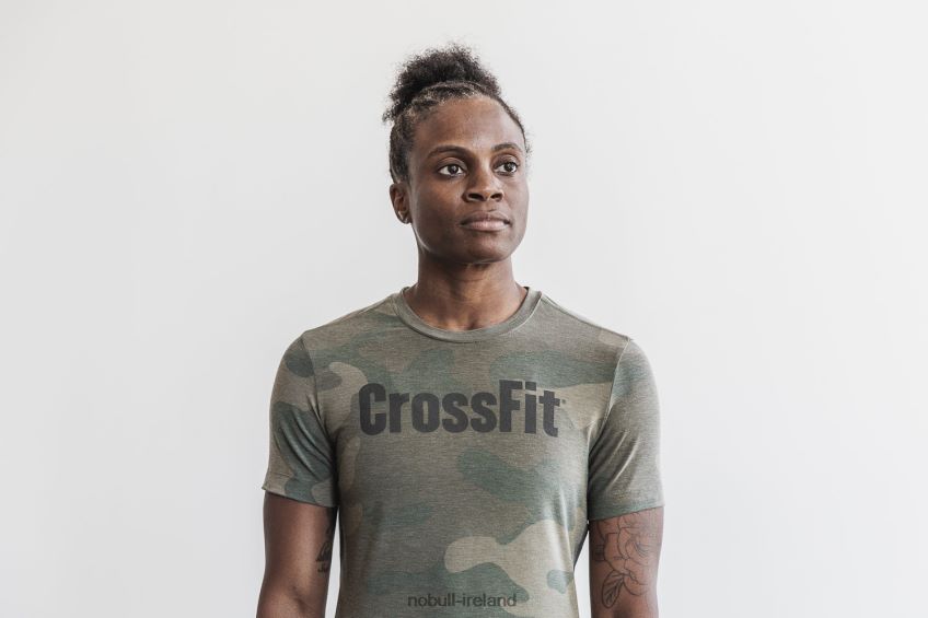 NOBULL N68P2P2680Women's Crossfit Tee (Camo) Army