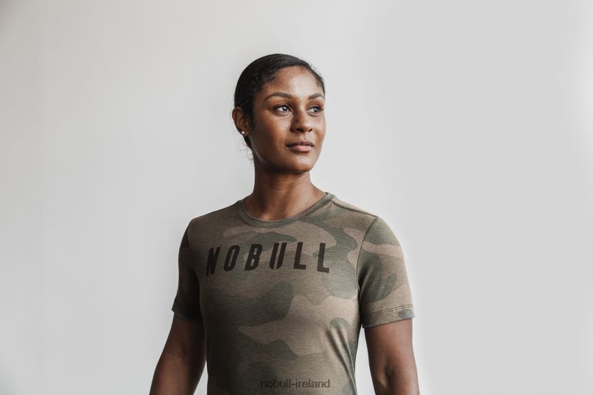 NOBULL N68P2P2692Women's Tee (Camo) Army