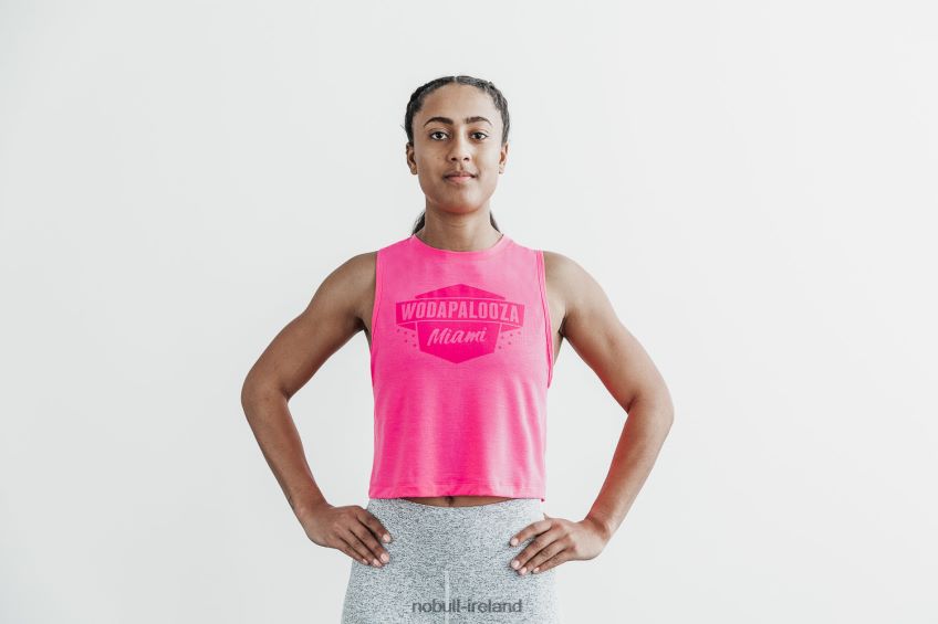 NOBULL N68P2P2710Women's Wodapalooza Muscle Tank Pink