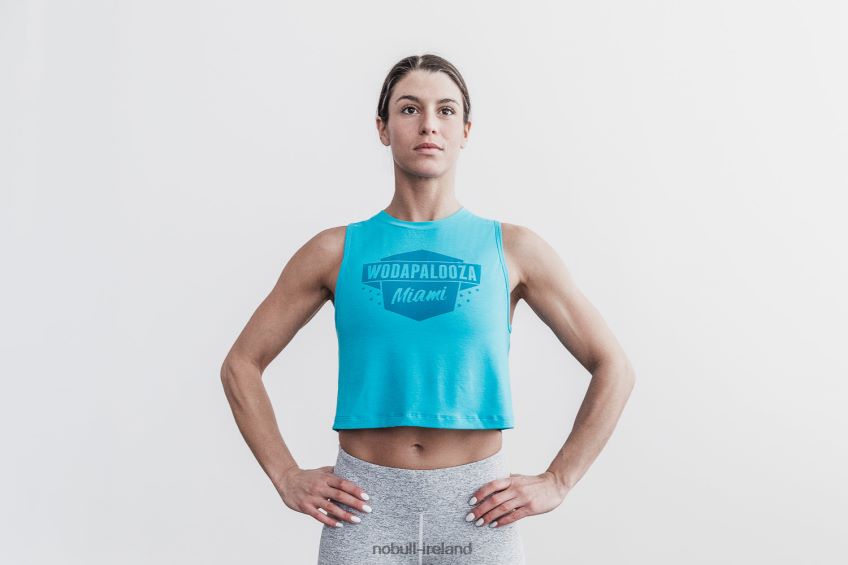 NOBULL N68P2P2711Women's Wodapalooza Muscle Tank Blue