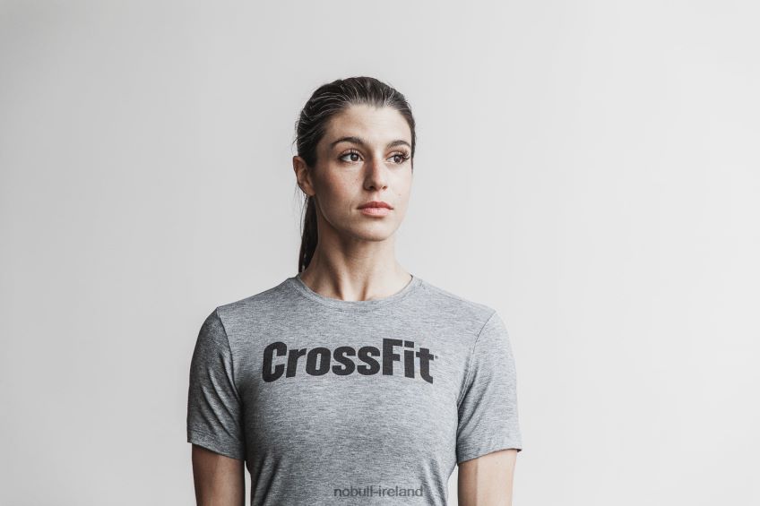 NOBULL N68P2P2713Women's Crossfit Tee Grey