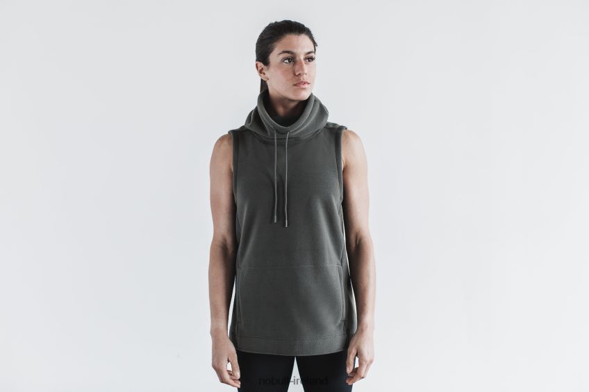 NOBULL N68P2P2816Women's Arctic Sleeveless Cowl Dark