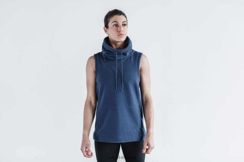 NOBULL N68P2P2818Women's Arctic Sleeveless Cowl Steel