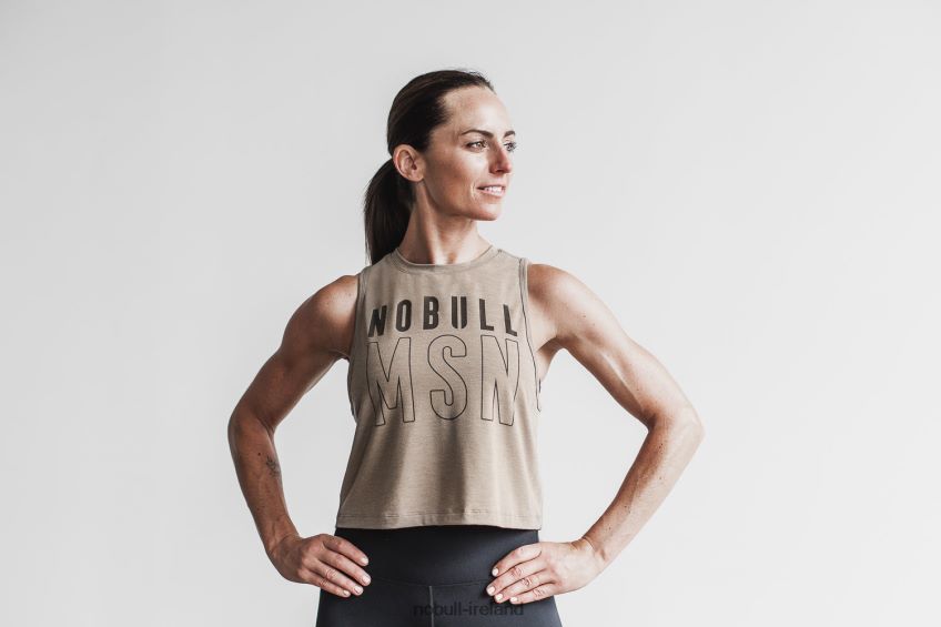 NOBULL N68P2P2831Women's Muscle Tank (Madison) Rock