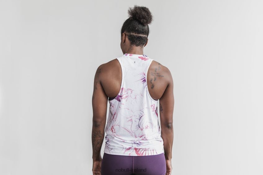 NOBULL N68P2P1813Women's High-Neck Tank (Butterfly) Purple