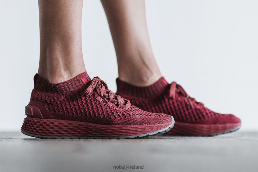 NOBULL N68P2P1703Women's Knit Runner Crimson