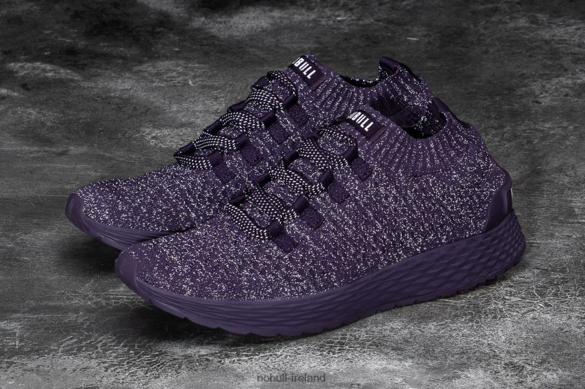 NOBULL N68P2P1739Women's Knit Runner Plum