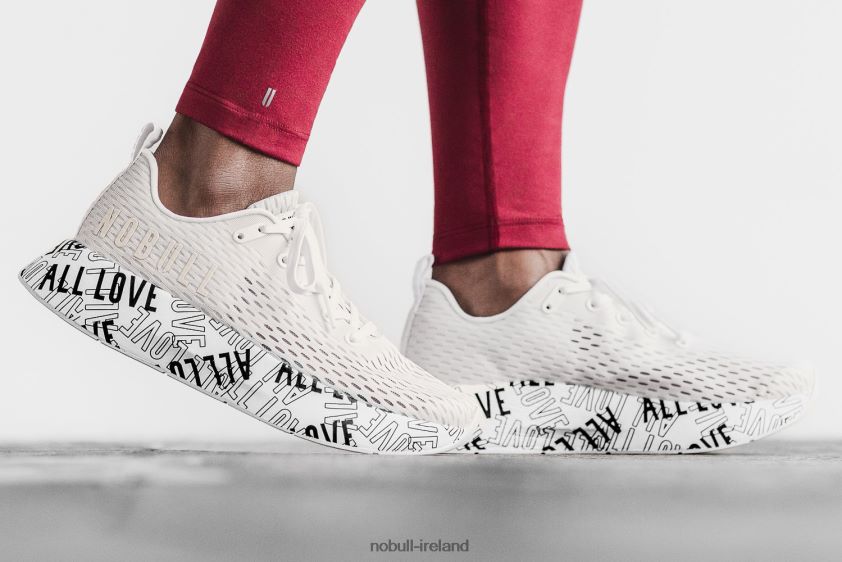 All Love White Runner+ Nobull Women BRX6B6603