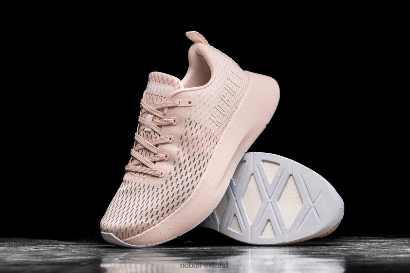 Blush White Runner+ Nobull Women BRX6B6621