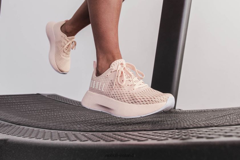 Blush White Runner+ Nobull Women BRX6B6621