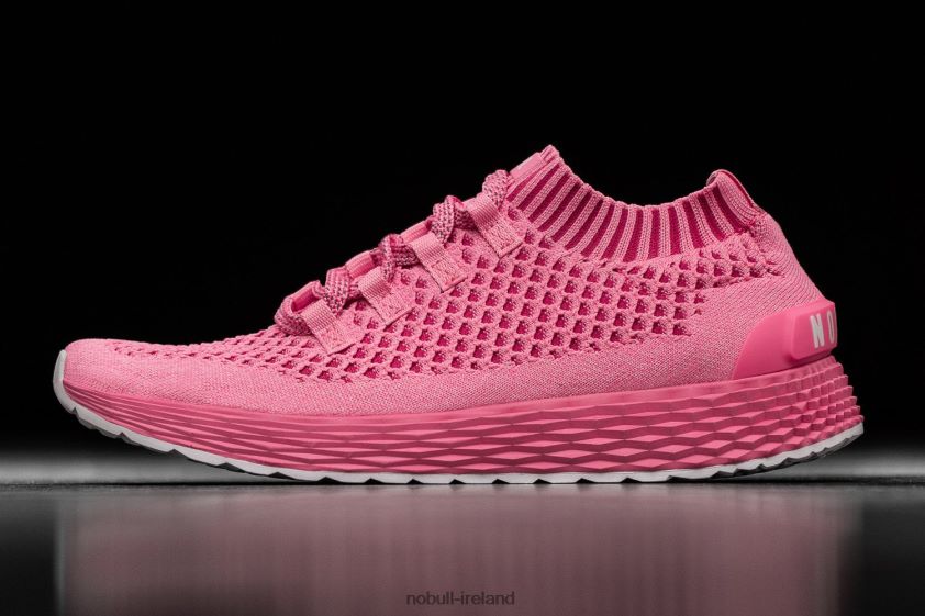 Bright Pink Knit Runner Nobull Women BRX6B6579