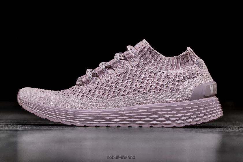 Lilac Knit Runner Nobull Women BRX6B6595