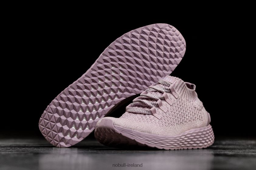 Lilac Knit Runner Nobull Women BRX6B6595